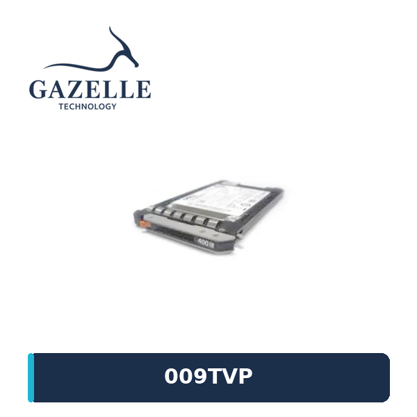 Dell 009TVP 400 GB SATA 6 Gb/s 1.8″ enterprise SSD with MLC flash — high-performance storage designed for server and enterprise workloads.