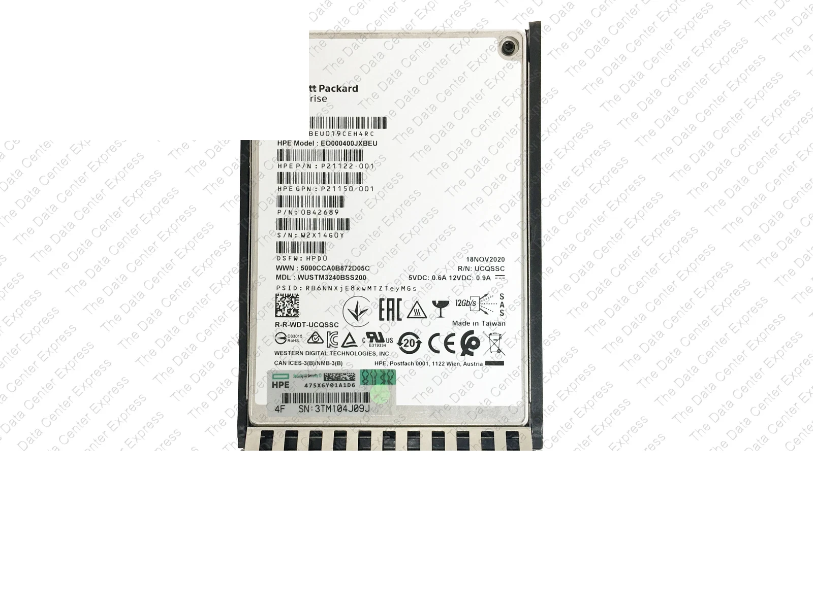 0B32162 HPE 400GB 12G/S 2.5-inch Solid State Drive